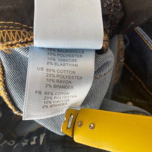 Articles of Society Jeans Womens 26 Skinny Dark Wash Stretch Denim Pants Jegging - Picture 6 of 13